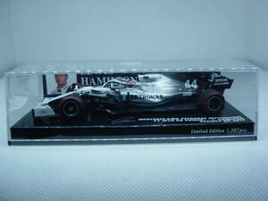 送料300円～ MINICHAMPS 1/43 MERCEDES AMG F1 W10 GERMAN GP 2019 #44 L.HAMILTON メルセデス ハミルトン ドイツGP 125周年記念カラー