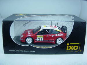 送料350円～ ixo 1/43 CITROEN XSARA WRC Monte Carlo 2002 2nd #21 S.Loeb/D.Elena シトロエン モンテカルロ ラリー セバスチャン・ローブ