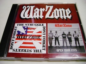 Warzone 「Open Your Eyes!/Don't Forget The Struggle, Don't Forget The Streets」 Germany盤