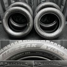 21年製8～9分山★ブリヂストン VRX3 235/55R17 4本 №B231206-B1 VW ティグアン カリフォルニア/アウディ A7 Q3等 ブリザック スタッドレス_画像9