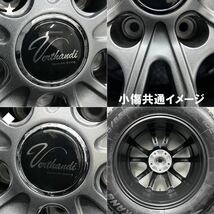 22年製 8.5～9分山★225/65R17 スタッドレス&ほぼ極美品 社外アルミ 4本 №231215-B3 レクサスNX ハリアー RAV4等/5H 114.3*ホイールセット_画像9