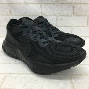 【極美品】NIKE ナイキ RENEW RUN リニューラン ウォーキングシューズ カジュアルシューズ ランニングシューズ ブラック メンズ28.5cm