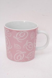 Q-pot. / QQQ( sun cue ) design. limitation mug / Novelty - pink Y-23-12-17-010-QP-ZA-SZ-ZY