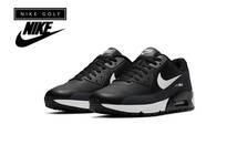 通気性 快適! 29cm NIKE ナイキ AIR MAX 90 G エアマックス 90 スパイクレス ゴルフ シューズ Golf ブラック_画像1