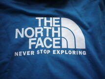 希少ビッグサイズ 1.6万 新品 XXL/ノースフェイス バックプリント スウェット パーカー THE NORTH FACE THROWBACK HOODIE BANFF BLUE_画像3