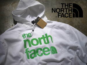 1.3万 海外正規品 新品 レディース XXL/ノースフェイス フードナイロン切替 スウェット パーカー THE NORTH FACE COORD HOODIE 白