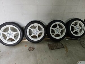 ENKEI racing rp01 17インチ　15シルビア　rx７　軽量 　PCD114,3　４本セット