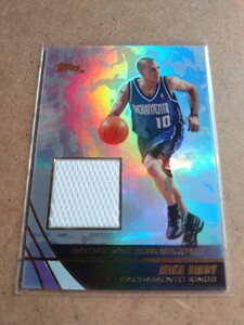 NBA jersey ジャージ カード mike bibby kings topps je マイク ビビー キングス