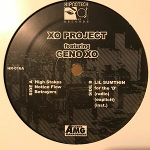 [ XO Project Featuring Geno XO - XO Project - Hipnotech HR-016 ] Underground Resistance