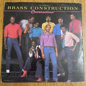 Brass Construction / Conversations LP US盤 レコード Soul Funk Disco Boogie ダンクラ randy muller