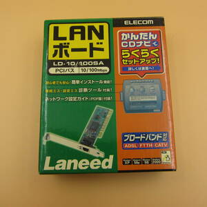 ELECOM Laneed 有線LANカード　LD-10/100SA