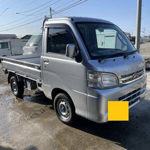 1万円~売り切り ハイゼットトラック エクストラ 車検満タン7年12月迄 AT オートマ 切替4WD エアコン パワステ 事故・修復歴なし 軽トラック