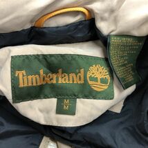 D1313-N◆old◆ Timberland ティンバーランド ダウンベスト ジャケット アウター ◆ sizeM ベージュ系 ポリエステル ナイロン_画像8