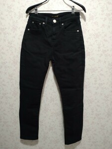 RED CARD Anniversary Highrise Black size22 Highrise Slim Tapered レッドカードアニバーサリー