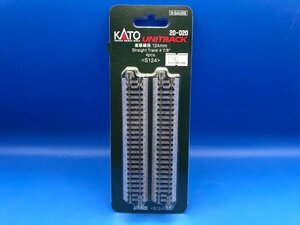 3L0316　Nゲージ　KATO　カトー　UNITRACK　品番20-020　直線線路　124ｍｍ　※新品