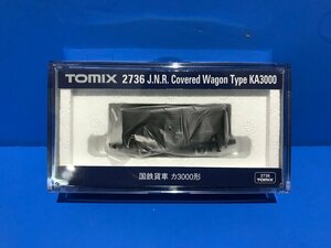 3L1024　Nゲージ　TOMIX　トミックス　品番2736　国鉄貨車　カ3000形