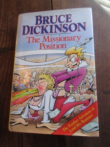 【BRUCE DICKINSON /The Missionary Position】サイン入り！/古書/Iran Maiden/アイアンメイデン/希少