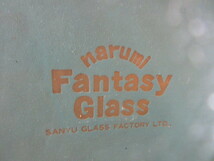 【NARUMI Fantasy Glass/ナルミ】フラワーベース/花瓶/昭和レトロ/未使用品_画像4