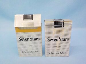 ◆見本たばこ セブンスター Seven Star 自販機 ダミー タバコ 煙草 モック パッケージ サンプル 昭和レトロ 2個セット