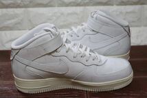 新品 23.5㎝　ナイキ ウィメンズ　エア フォース 1 '07 ミッド LX NIKE W AIR FORCE 1 '07 MID LX サミットホワイト DZ4866-121_画像7