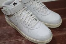 新品 23.5㎝　ナイキ ウィメンズ　エア フォース 1 '07 ミッド LX NIKE W AIR FORCE 1 '07 MID LX サミットホワイト DZ4866-121_画像4