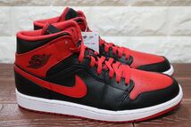 新品 27㎝(US9) NIKE ナイキ AIR JORDAN 1 MID エアジョーダン1 ミッド　ブレッド　DQ8426-060_画像3