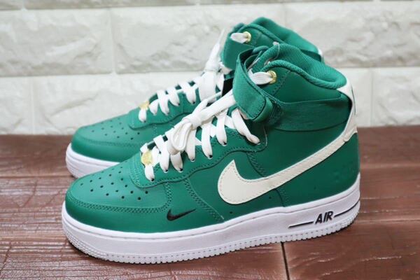 新品 23.5㎝ NIKE ナイキ WMNS AIR FORCE 1 HIGH SE ウィメンズエアフォース1 ハイ SE 40周年記念モデル　グリーン