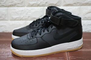 新品　27㎝　ナイキ　NIKE AIR FORCE 1 MID エア フォース 1 MID BLACK GUM DV7585-001