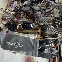 1円〜50点以上 大量 ジャンク品 未使用もあり ブランドメガネ サングラス 老眼鏡 メガネフレーム メーカー Zoff JINS adidas A1205_画像3