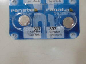 ◎☆1個☆レナタ電池SR726SW(397)使用推奨10/2025追加有C◎送料63円◎