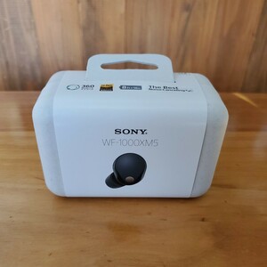 新品未使用 SONY WF-1000XM5ブラックワイヤレスノイズキャンセリングBluetooth ワイヤレスイヤホン ソニー 送料無料