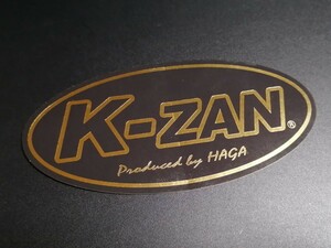 k-zan ステッカー　シール　ブラック　ワカサギ　ケーザン