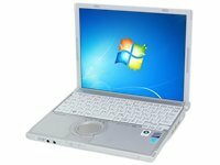 パナソニック Lets note CF-T8 / Windows 7 Core2Duo 2GBメモリ 160GBHDD 中古 ノート パ　(shin