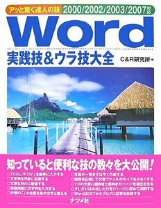 Word実践技&ウラ技大全2000/2002/2003/2007対応 (アッと驚く達人の技)　(shin