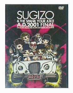 SUGIZO & THE SPANK YOUR JUICE - A.D.2001 FINAL [DVD]　(shin