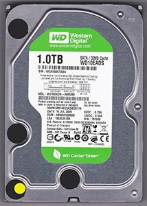 WD HDD 内蔵ハードディスク 3.5インチ 1TB WD Green WD10EADS SATA 3.0 Gb/s 5,400rpm　(shin