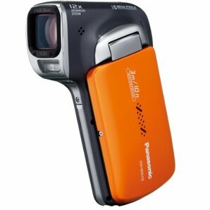 パナソニック 防水デジタルムービーカメラ WA10 サンシャインオレンジ HX-WA10-D (shinの画像1