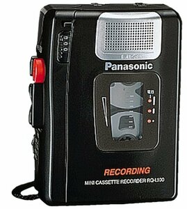 Panasonic RQ-L100-K テープレコーダー (ブラック)　(shin