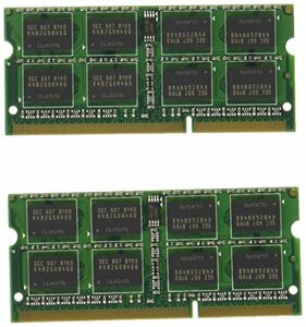 アドテック PC3-10600(DDR3-1333)204Pin SO-DIMM2GB×2　(shin