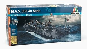 タミヤ イタレリ 1/35 魚雷艇シリーズ 5608 イタリア 海軍魚雷艇 M.A.S クルー6体 / アクセサリー付き 38608 プ　(shin