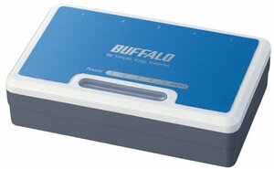 BUFFALO 10M/100MスイッチングHub 5ポートコンパクトモデル メタリックブルー LSW-TX-5ECMB　(shin