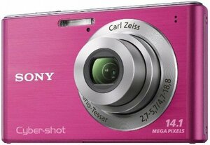 ソニー SONY デジタルカメラ Cyber-shot W550 (1410万画素CCD/光学x4) ピンク DSC-W550/P　(shin