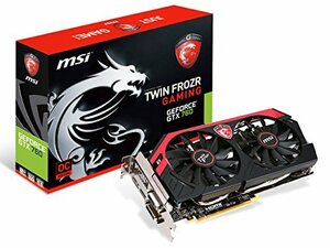 MSI社製 NVIDIA GeForce GT760搭載ビデオカード (オーバークロックモデル) N760GTX TWIN FROZR 　(shin