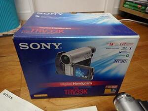 SONY ソニー　DCR-TRV33K　デジタルビデオカメラレコーダー　ハンディカム　ミニDV　SUPER NIGHTSHOT機能　(shin