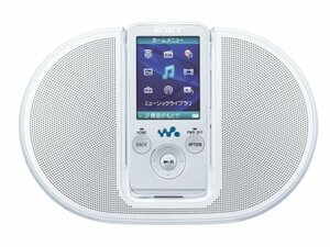 SONY ウォークマン Sシリーズ FM付 スピーカー付属 4GB ホワイト NW-S636FK/W　(shin