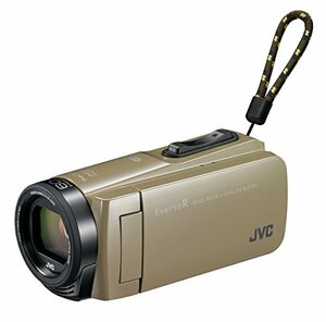 JVCKENWOOD JVC ビデオカメラ Everio R 防水 防塵 Wi-Fi 64GB サンドベージュ GZ-RX670-C　(shin