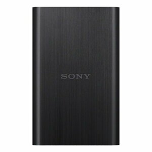 SONY USB3.0対応 2.5インチ ポータブル外付けハードディスク(500GB)ブラック HD-EG5 B　(shin