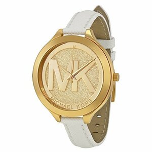 [マイケルコース] レディース スリム ランウェイ ホワイトレザー MK2389 腕時計 [並行輸入品]　(shin