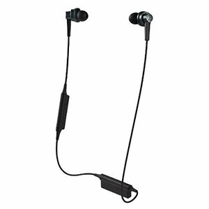 audio-technica ブルートゥースイヤホン ATH-HR7BTBL ブルー [Bluetooth]　(shin