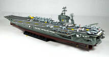 ●完成品・1/700・アメリカ海軍ニミッツ級空母・CVN-72『エイブラハム・リンカーン』【格納庫室内LED】_画像5